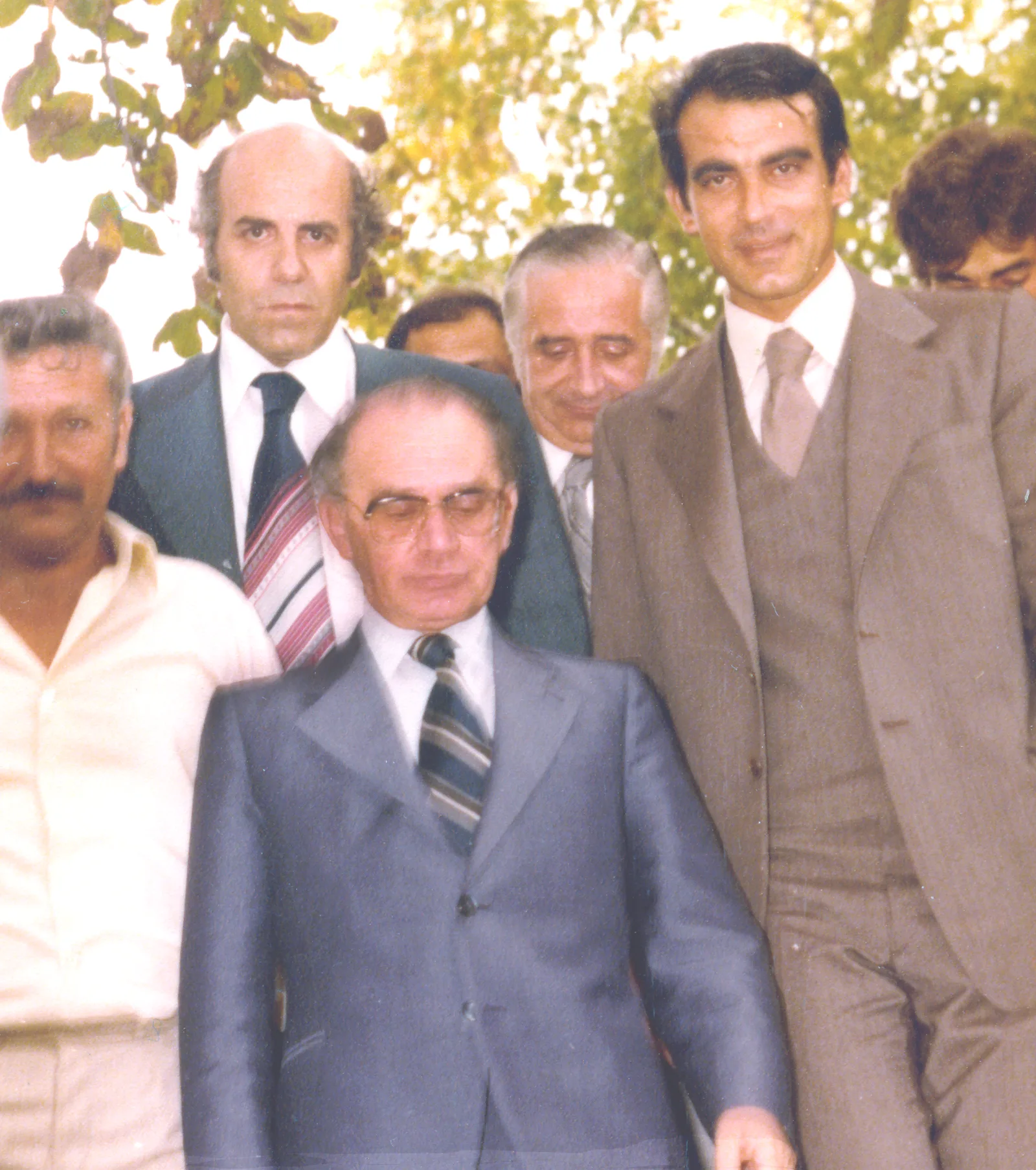 Ο υπουργός Αθανάσιος Κανελλόπουλος, ο Αστέριος Ζωγράφος, τέως
νομάρχης, ο Ιωάννης Κυριαφίνης και άλλοι